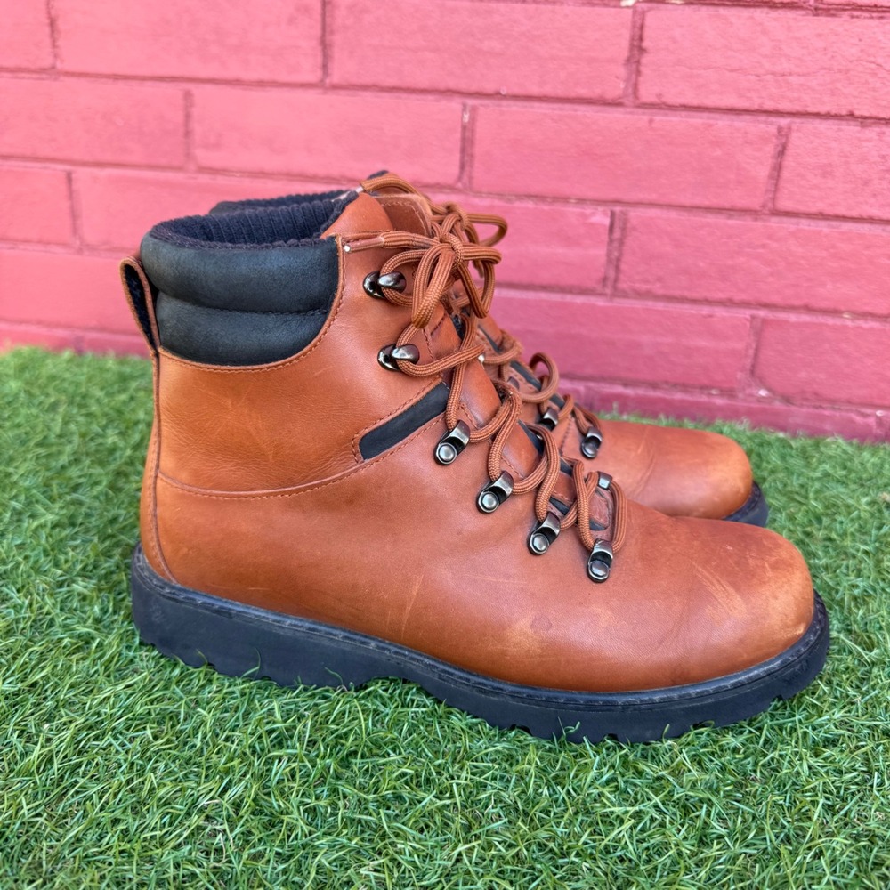 Sorel Eaglesham Waterproof Thinsulate Leather Hiking Boots Brown US 8 Gorpcore